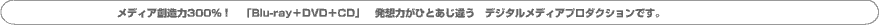 Blu-ray+DVD+CD製作