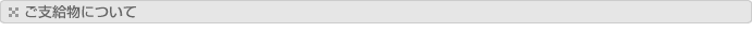 ご支給物について